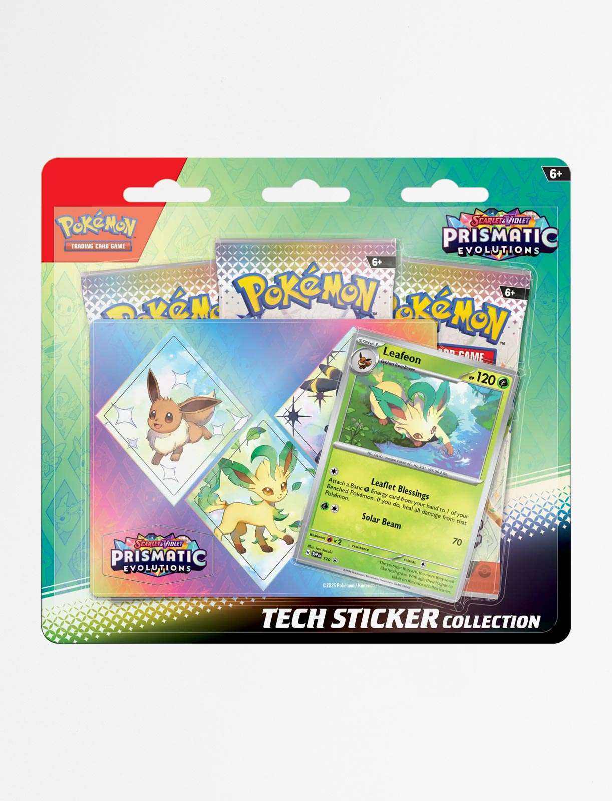Pokemon Trading Cards SV 8 5 Prismatic Evolutions Tech Sticker Collection Styles May Vary — photo 4