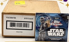 2026 Topps Star Wars Chrome Hobby Box - Sealed Case