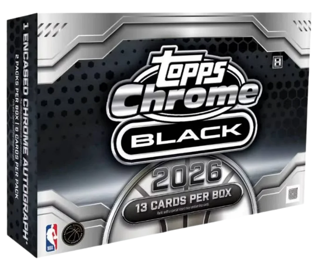 2026 Topps Chrome Black Basketball Hobby Box