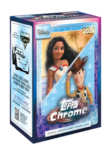 2026 Topps Chrome Disney Value Box