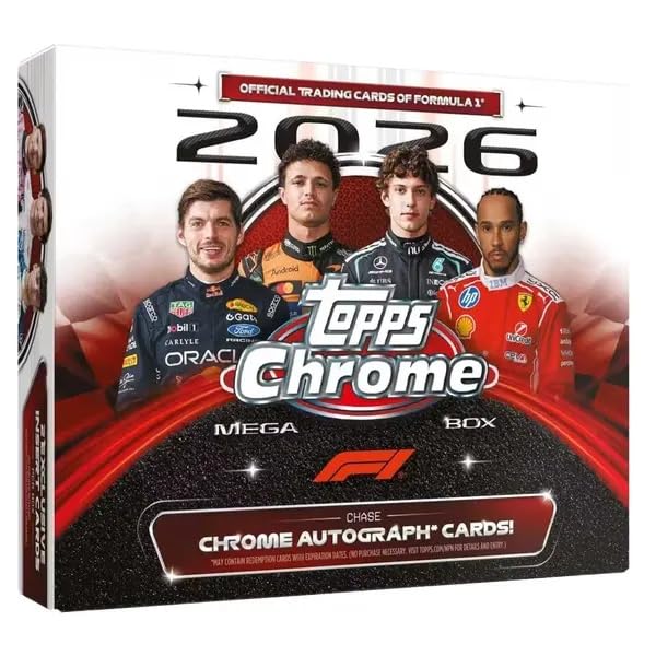 2026 Topps Chrome Formula 1 Mega Box
