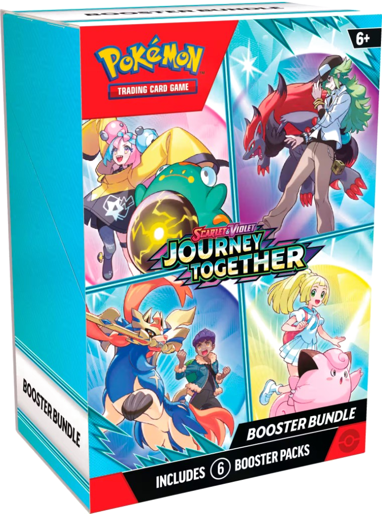 Pokemon TCG: Scarlet & Violet-Journey Together Booster Bundle (6 Packs)