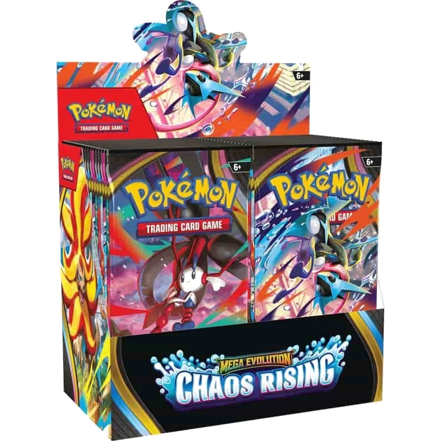 Pokemon TCG: Mega Evolution-Chaos Rising Booster Display Box (36 Packs)
