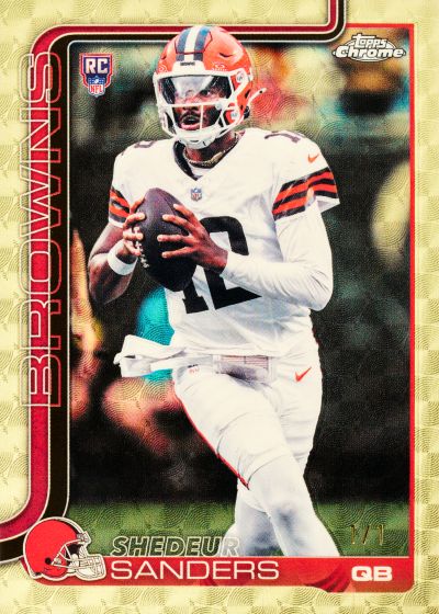 2025 Topps Chrome Football Jumbo - Hobby Box — photo 12