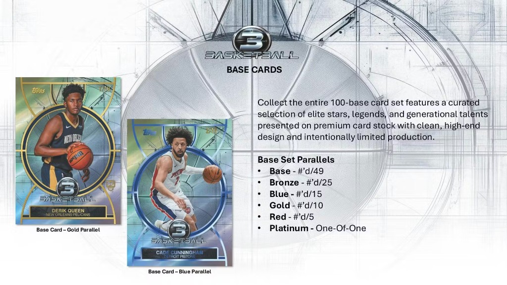 2025-26 Topps 3 Basketball - Hobby Box (Sealed Case) — photo 7