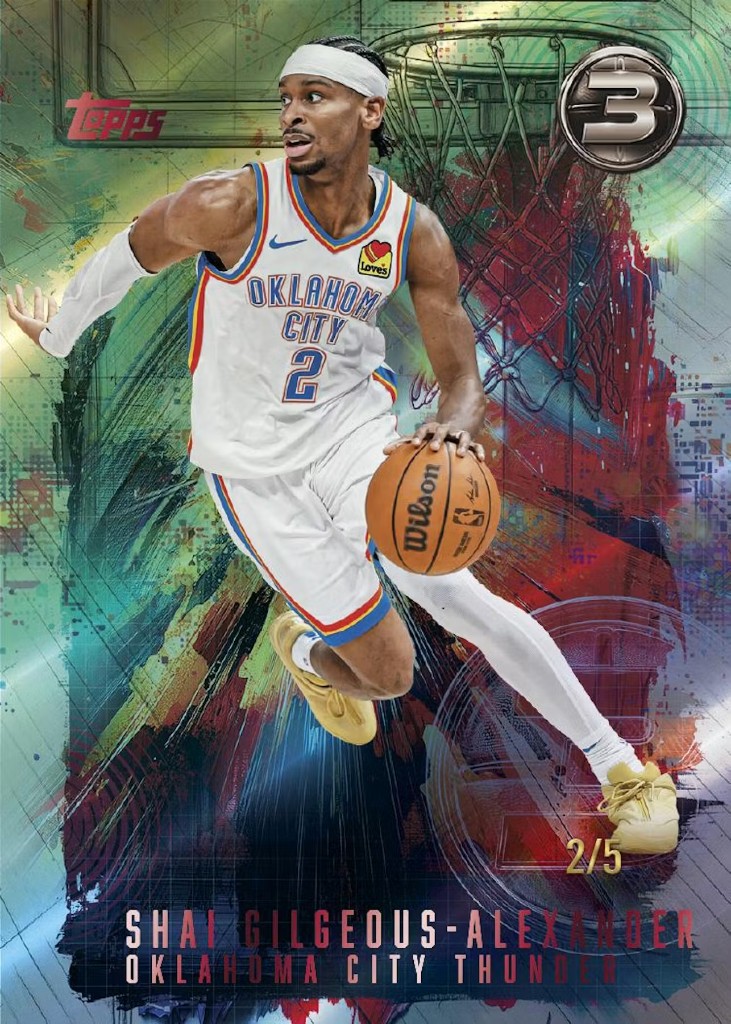 2025-26 Topps 3 Basketball - Hobby Box (Sealed Case) — photo 16