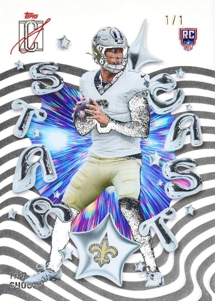 2025 Topps Signature Class Football - Jumbo Box (Sealed Case) — photo 3