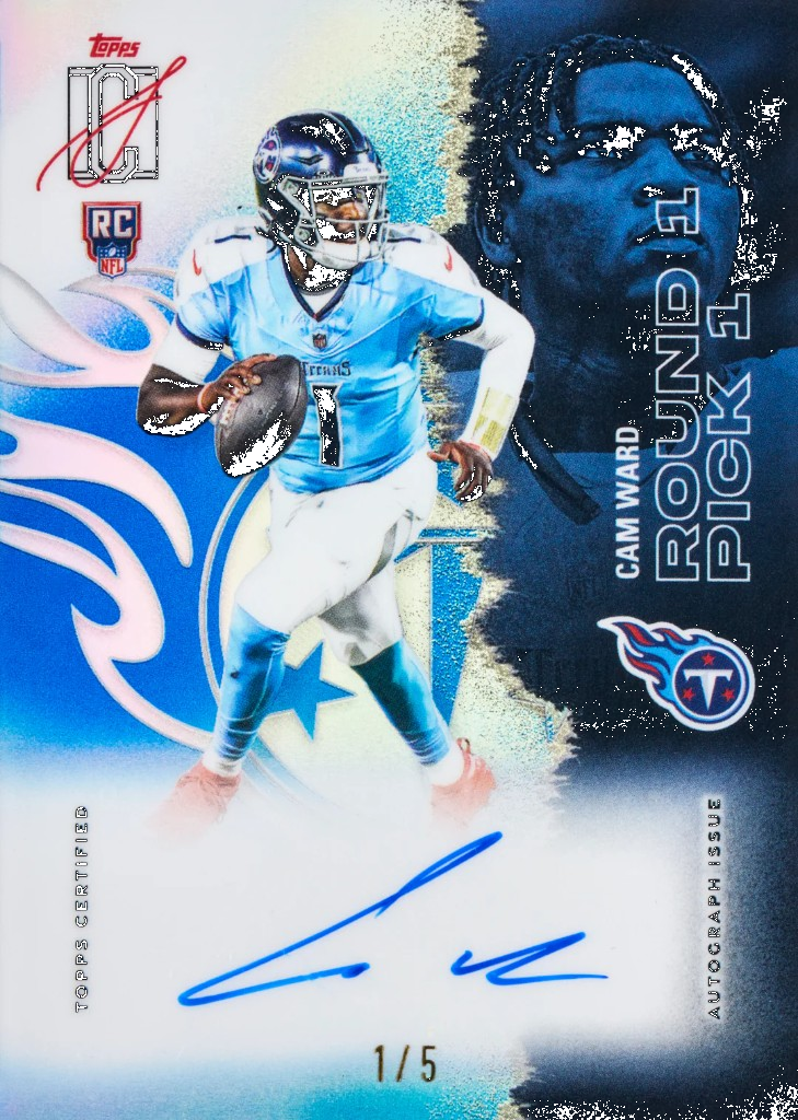 2025 Topps Signature Class Football - Jumbo Box (Sealed Case) — photo 4