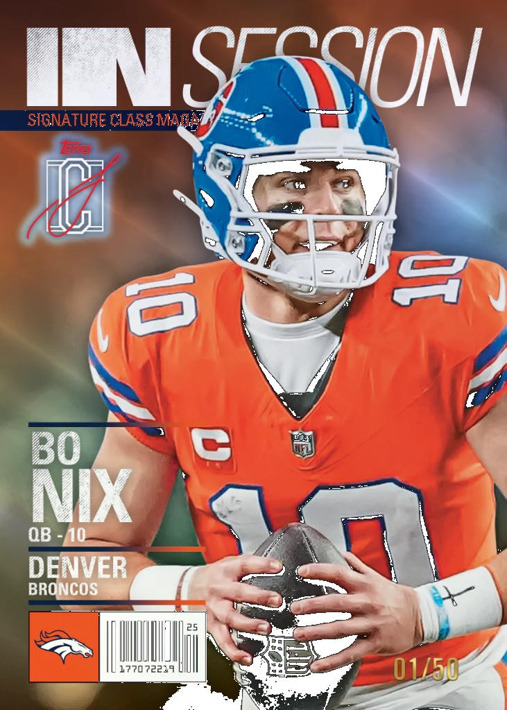 2025 Topps Signature Class Football - Jumbo Box (Sealed Case) — photo 7
