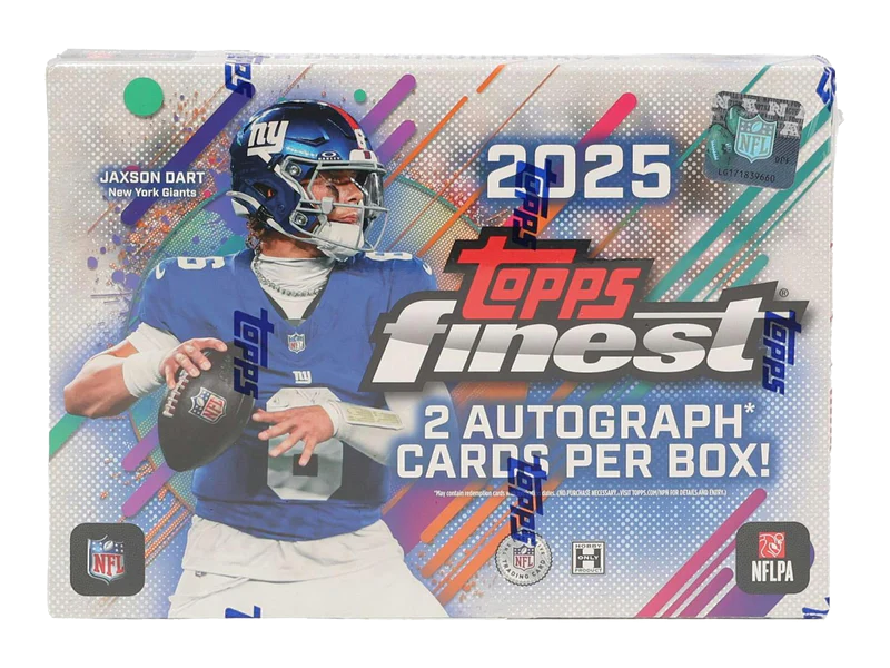 2025 Topps Finest Football Hobby Box