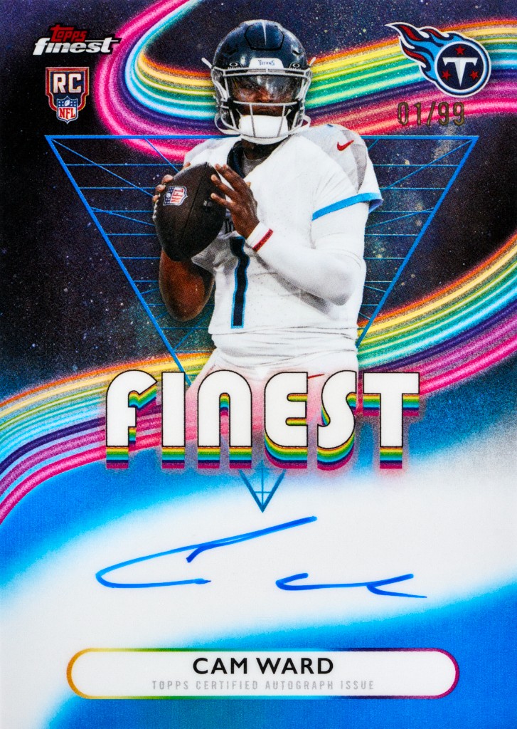 2025 Topps Finest Football Hobby Box — photo 4