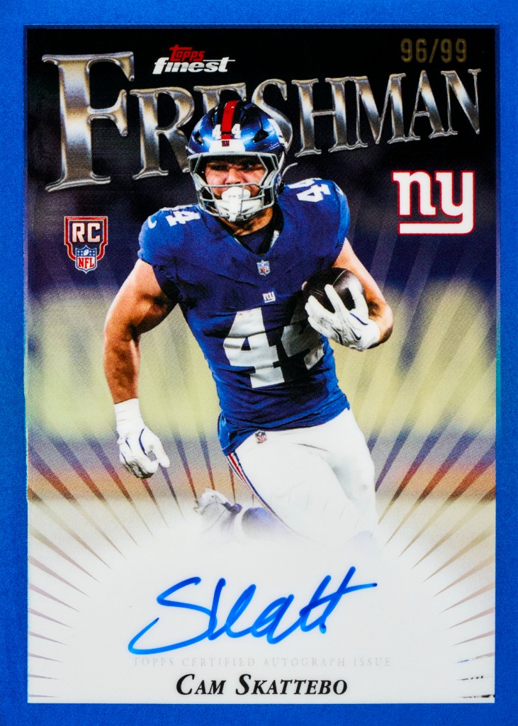 2025 Topps Finest Football Hobby Box — photo 10