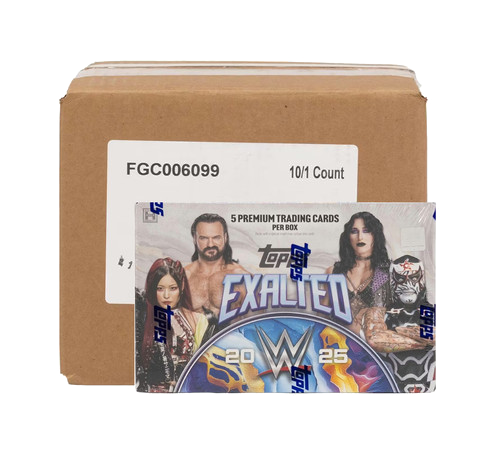 2025 Topps Exalted WWE - Hobby Box - Sealed Case