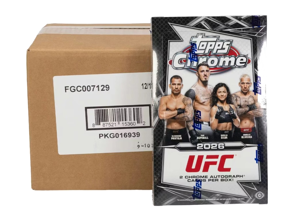 2026 Topps Chrome UFC - Hobby Box - Sealed Case
