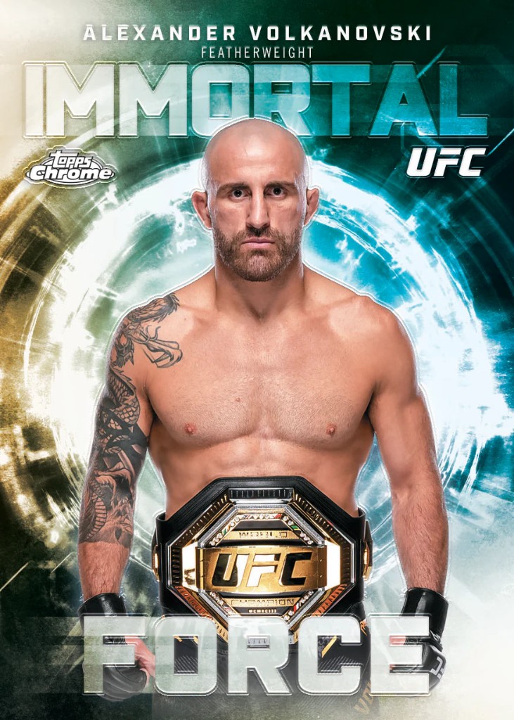2026 Topps Chrome UFC - Hobby Box - Sealed Case — photo 3