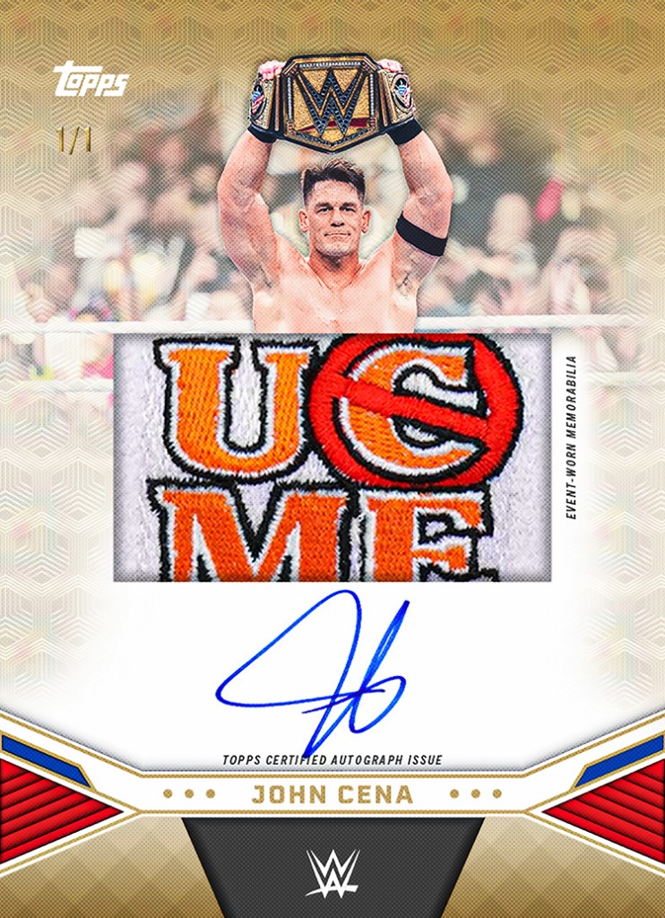2025 Topps John Cena Commemorative Collection Hobby Box — photo 5