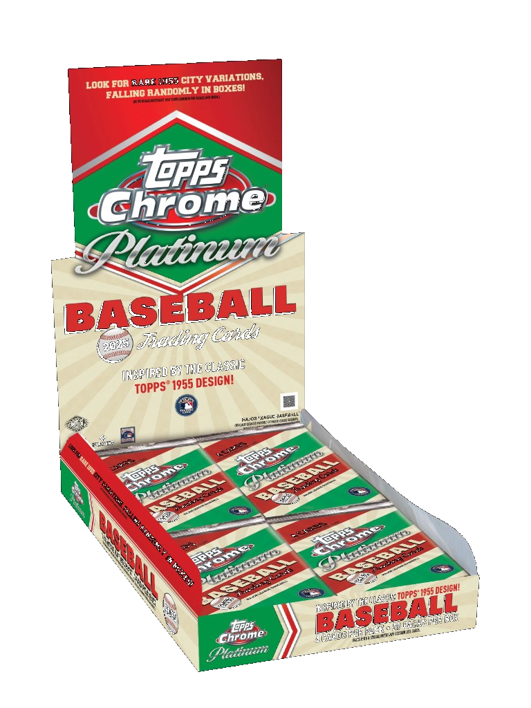 2025 Topps Chrome Platinum Baseball - Hobby Box
