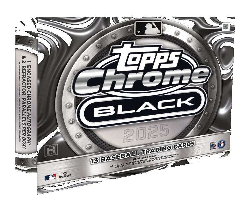 2025 Topps Chrome Black Baseball - Hobby Box